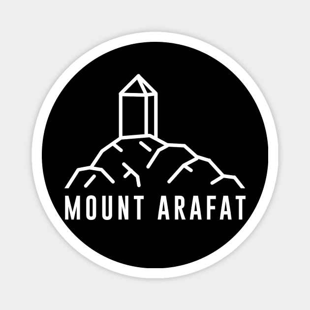 Mount Arafat Magnet by Hason3Clothing